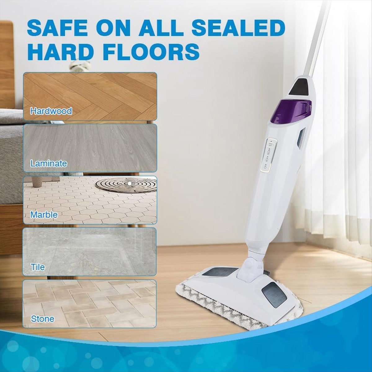 Description Picture 5 of itemSteam Mop Replacement Pads for Powerfresh Steam Mop 1940 1806 1440 1544 Series, Steam Mop Pads Refills