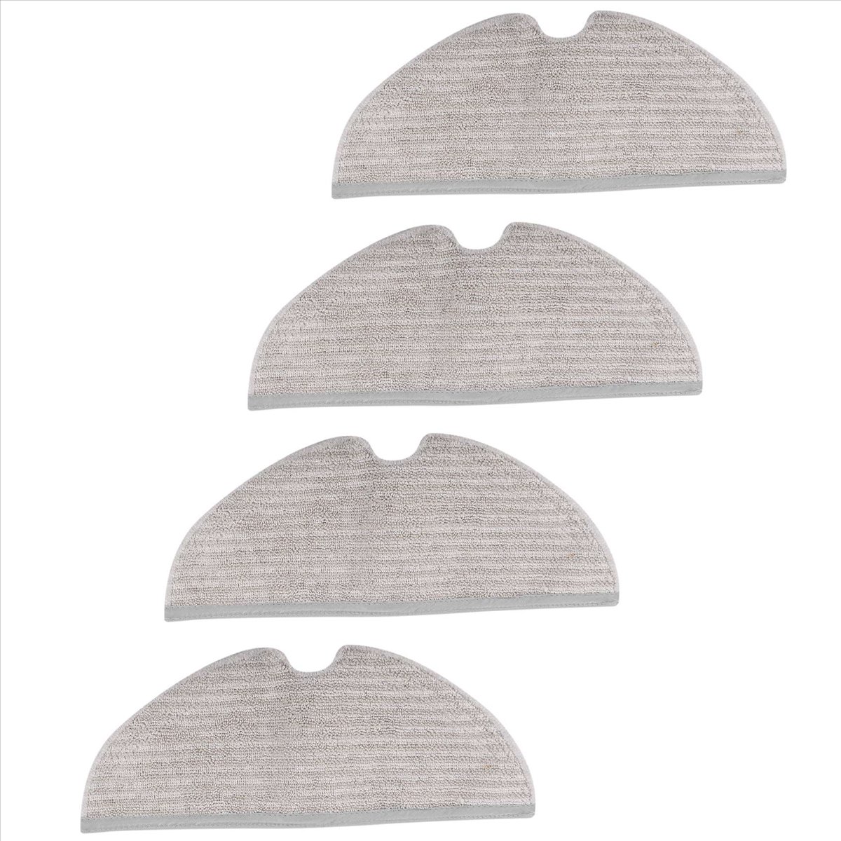 Description Picture 3 of itemMop Pad 4 Pack Microfiber Mop Cloth for Roborock S6 S6 Pure S6 MaxV S5 Max S5 Robot Vacuum Cleaner Mop Replacement