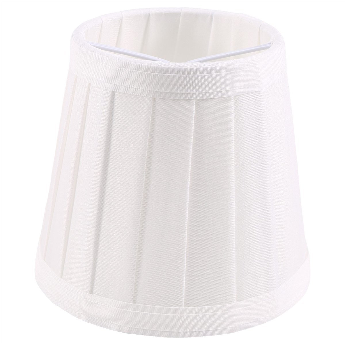 Description Picture 2 of itemVintage Fabric Lamp Shade Table Desk Bed Lamp Cover Holder Chandelier White