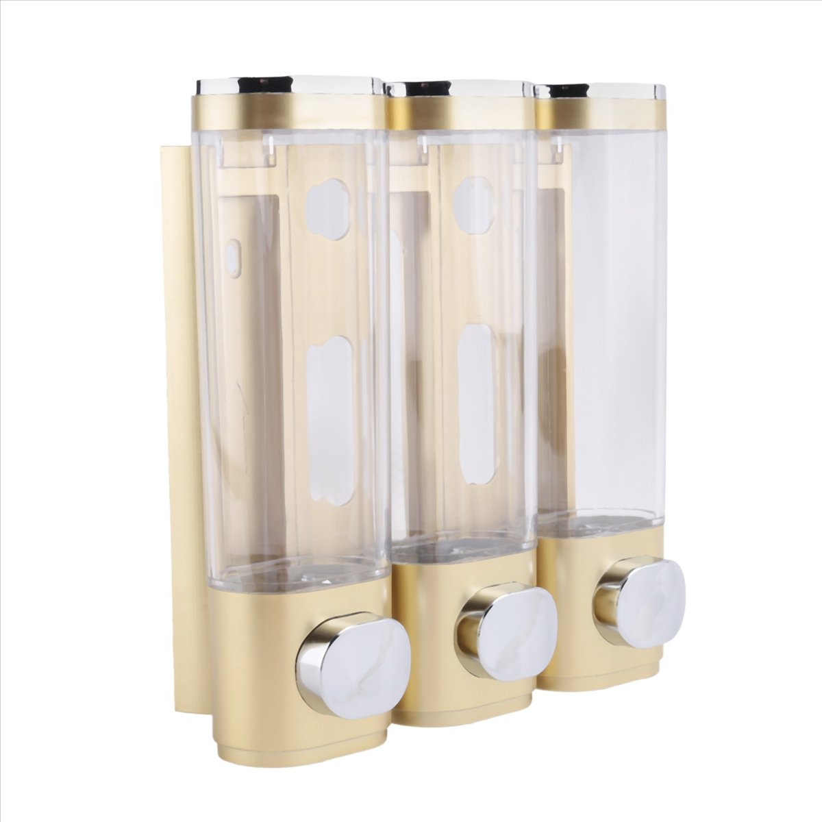 Description Picture 2 of itemRoom Wall Mounted Bathroom Shower Pump Dispenser and Organizer Used for Shampoo Conditioner Bathroom Kitchen Hotel