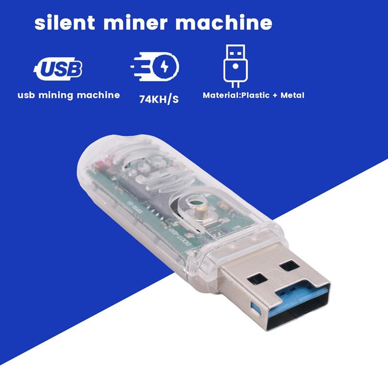 Description Picture 4 of itemTrendy! Lucky Miner V3 Silent Miner Machine Usb Mining Machine 74KH/S LV03 Mini Home Miner Machine Asic Mining