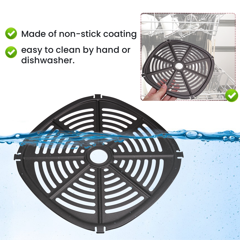 Description Picture 3 of itemAir Fryer Partition Plate Frying Plate Steaming Plate Grill Rack Baking Tray Replacement Tray B