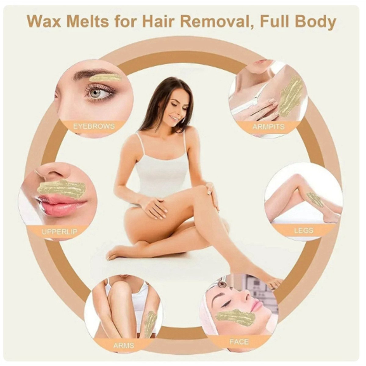 Description Picture 4 of item500g Waxing Wax Beans for Hair Removal Full Body Hot Film Hard Depilatory Wax Beads for Wax Heater Machine Style 10