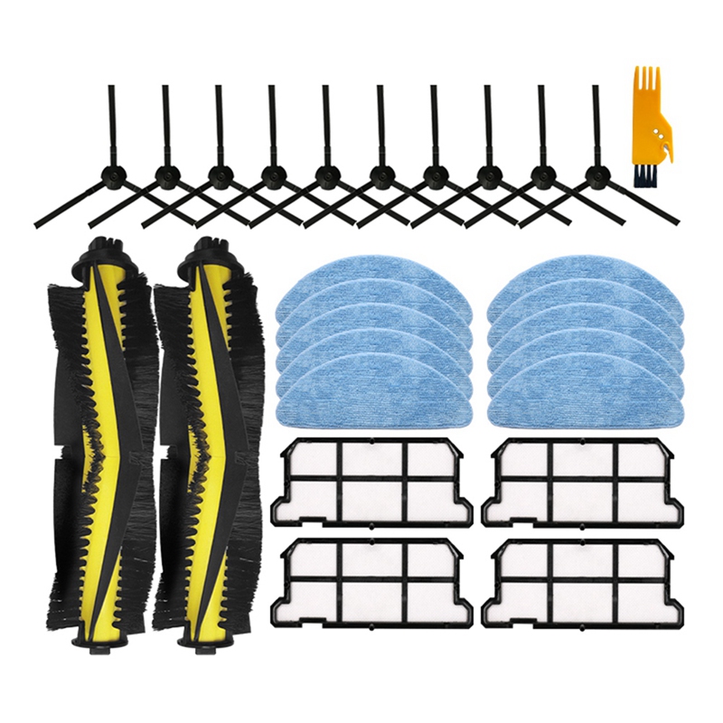 Description Picture 6 of itemFor V7 / V7s / V7s Pro V7s Plus Robot Vacuum Cleaner Roller Side Brush Filter Mop Cloth Parts