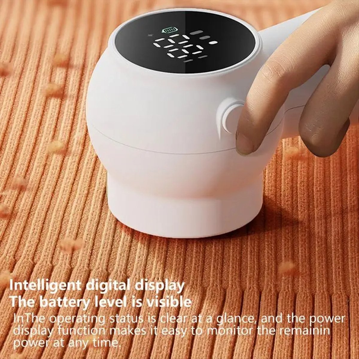 Description Picture 6 of itemElectric Fabric Shaver Sweater Shaver Cordless Fabric Defuzzer Detachable Powerful Lint Removal Device Sweater Shaving B