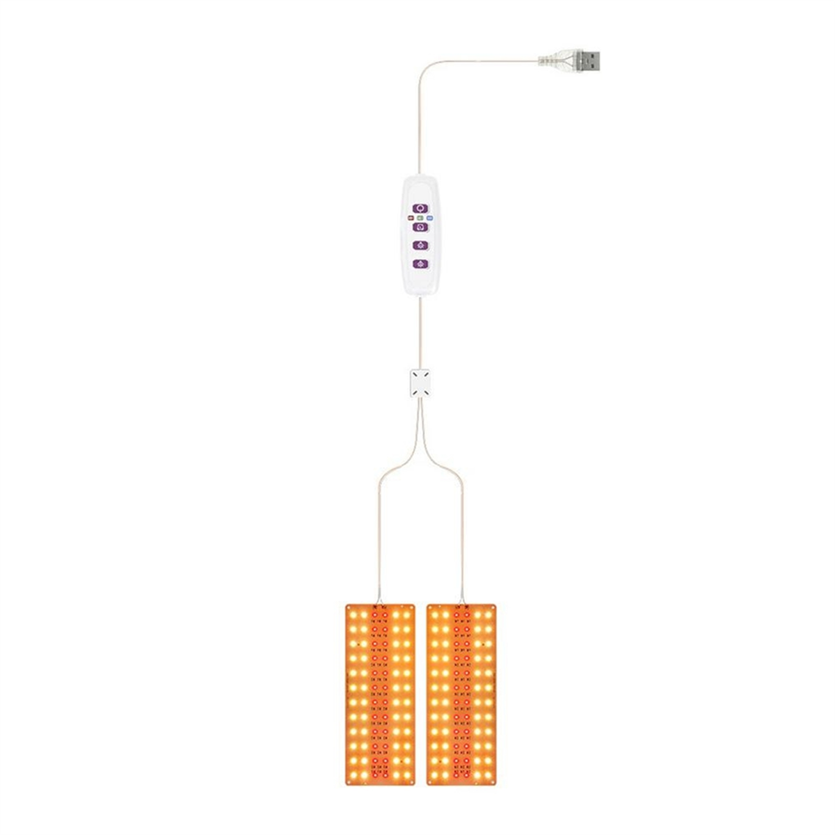 Description Picture 6 of itemFull Spectrum Plants Grow Light Auto On/Off LED Lamp Sunlight Quantum Grow Lamp 2 Skewers