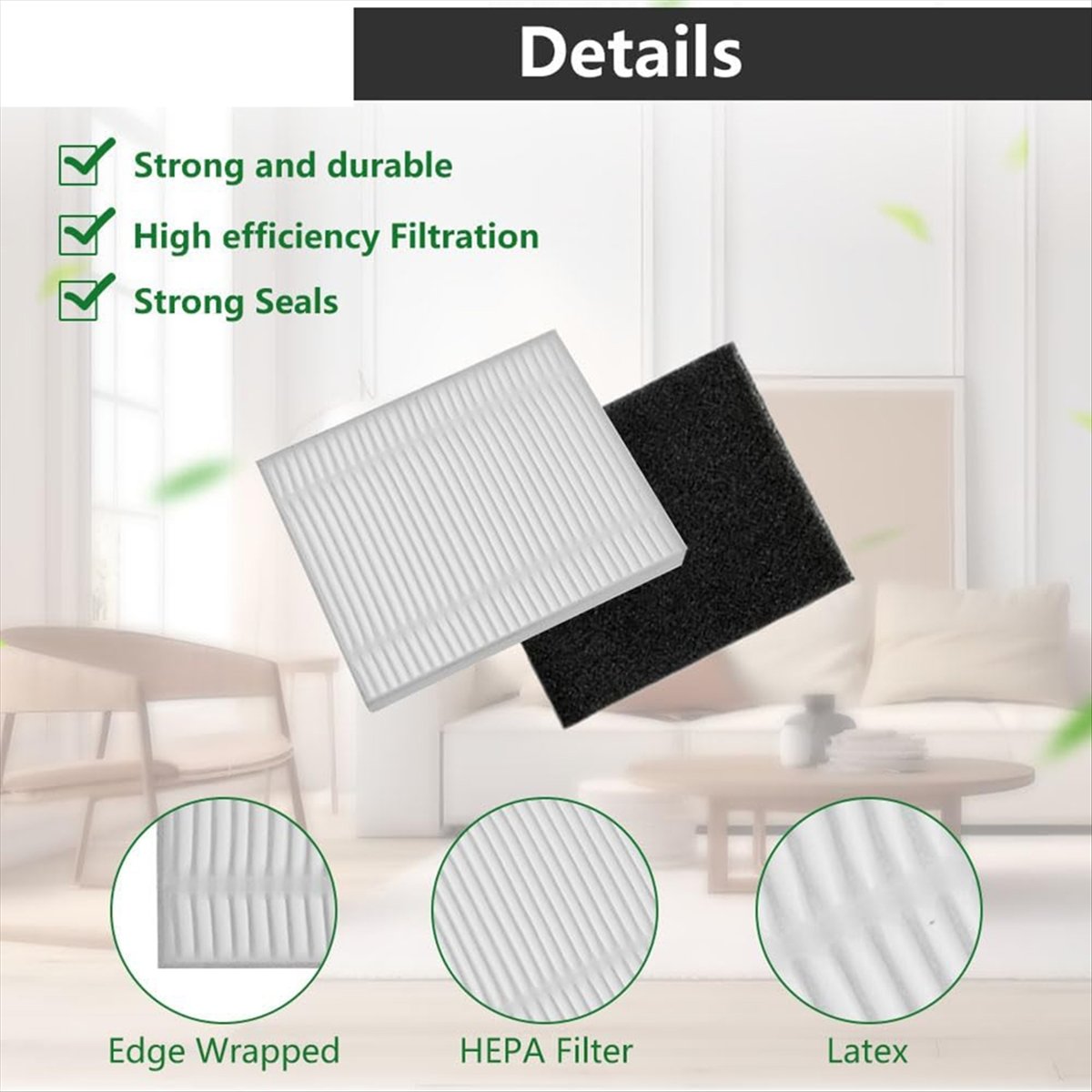 Description Picture 5 of itemReplacement Accessories Kit for Eufy Clean L50, L50 SES, L60, L60 SES, L60 Hybrid Robot Vacuum Parts