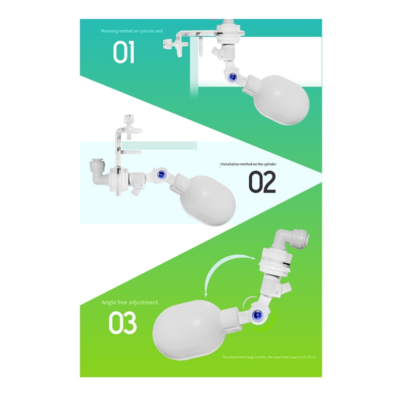 Description Picture 3 of itemA99U Auto Aquarium Water Changer Kit Power Free Fish Tank Float Ball Valve Type Auto Water Filler Water Level Controller