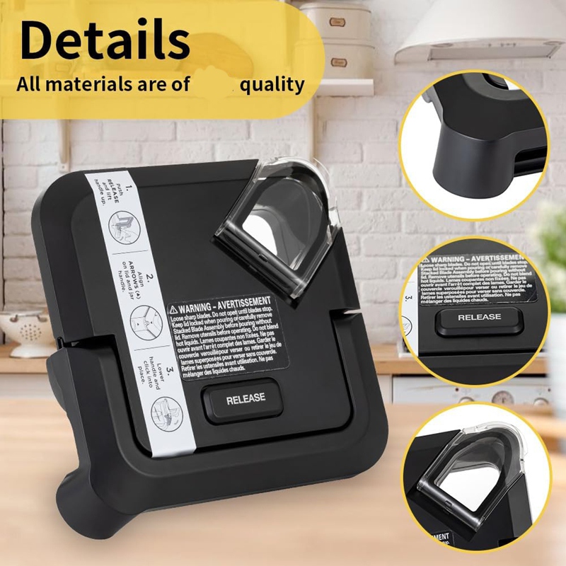 Description Picture 3 of itemY21A Blender Lid Replacement for Ninja 72 OZ Pitcher Locking Lid, Top Lid Cover Parts for Ninja 72oz Pitcher BL610 BN800