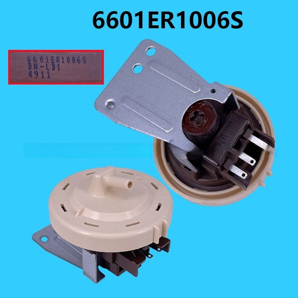 Description Picture 3 of itemA78E-6601ER1006S Washer Water Level Pressure Switch for LG Replaces 6601EN1005B 6601ER1006A 6601ER1006G Water Level Sensor