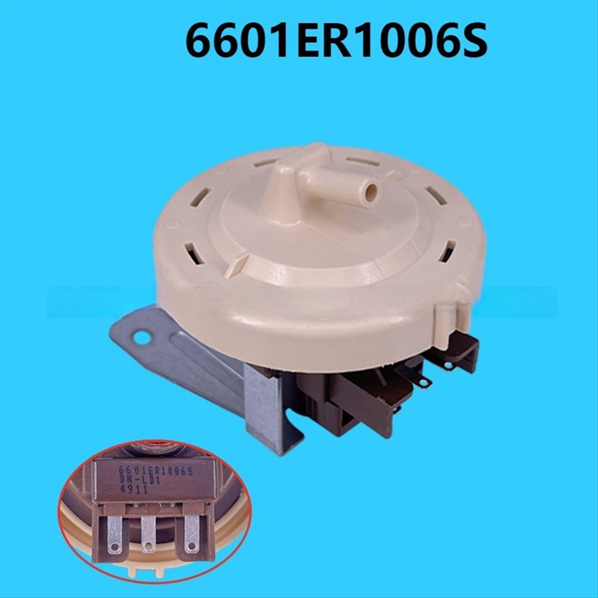 Description Picture 2 of itemA78E-6601ER1006S Washer Water Level Pressure Switch for LG Replaces 6601EN1005B 6601ER1006A 6601ER1006G Water Level Sensor