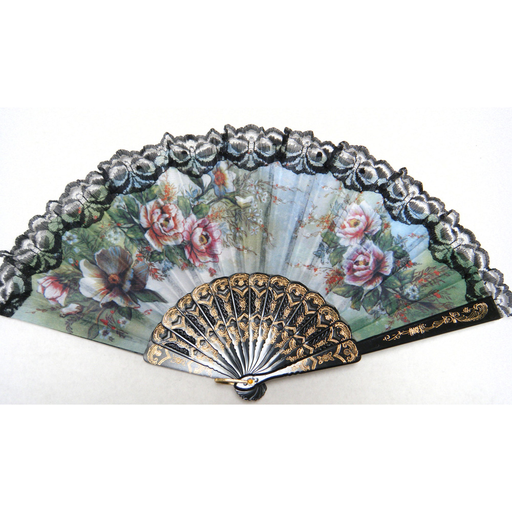 HIT Spanish Style Hand FAN Decorative Design WS | eBay