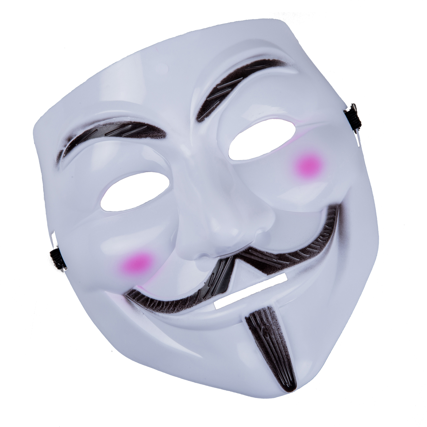 Anonymous V PER VENDETTA Maschera GUY FAWKES Halloween Fancy Dress Party UK