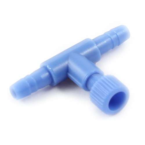 Fish & Aquariums 100 Pcs Black Plastic 2 Way T Shaped Aquarium Air