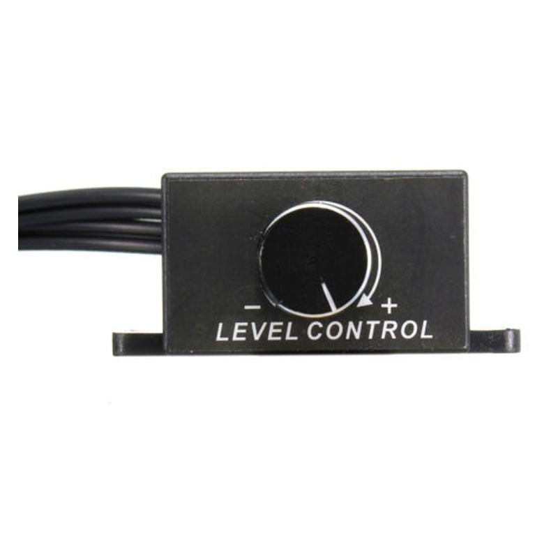 Car Home Audio Amplifier Bass RCA Gain Level Volume Control Knob LC1