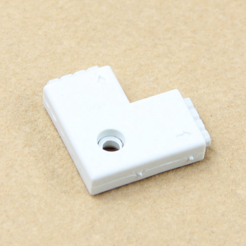 1 Stueck weisses RGB L geformtes 4 Stifte 2 Weg weiblicher