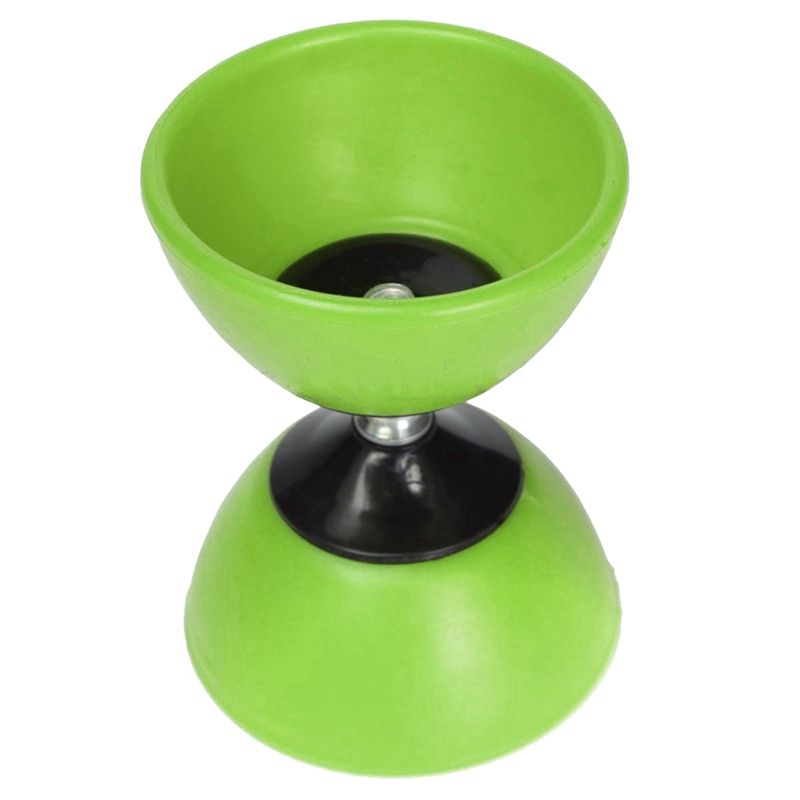 Big Bowl Diabolo + Plastic Sticks Chinese YoYo Juggling Toy Gift I4Q2