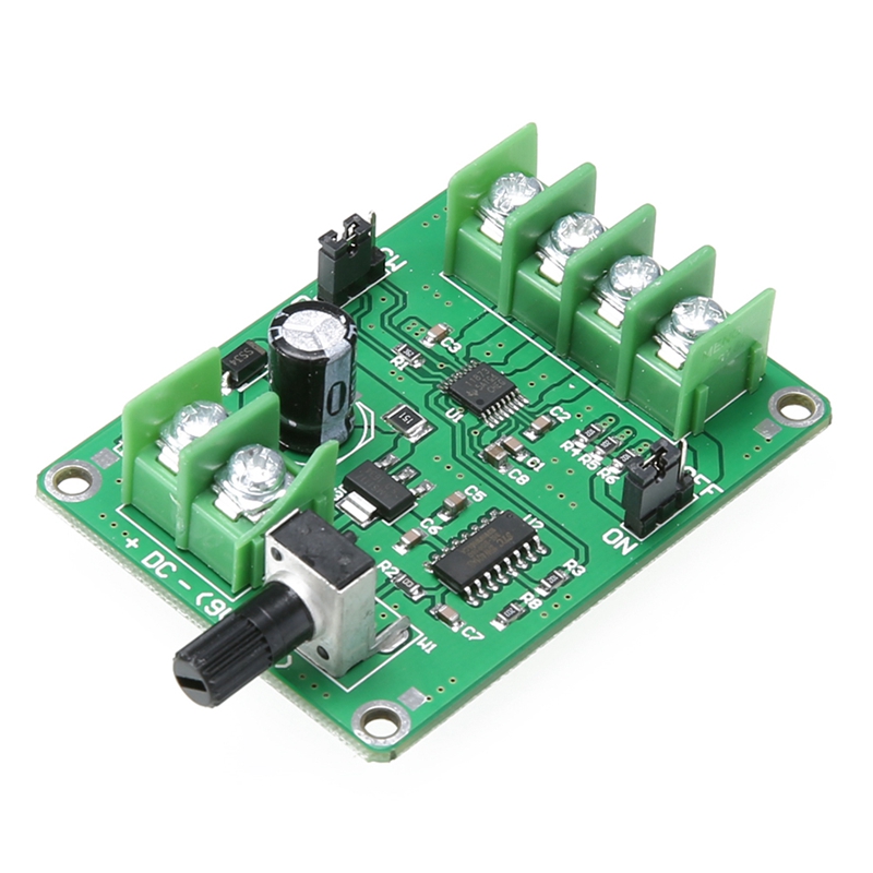 5V-12V DC Brushless Motor Driver Board Controller for 3/4 Wires Hard