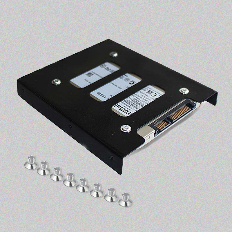 2.5" to 3.5" SSD HDD Metal Adapter Mounting Bracket Hard Drive Holder