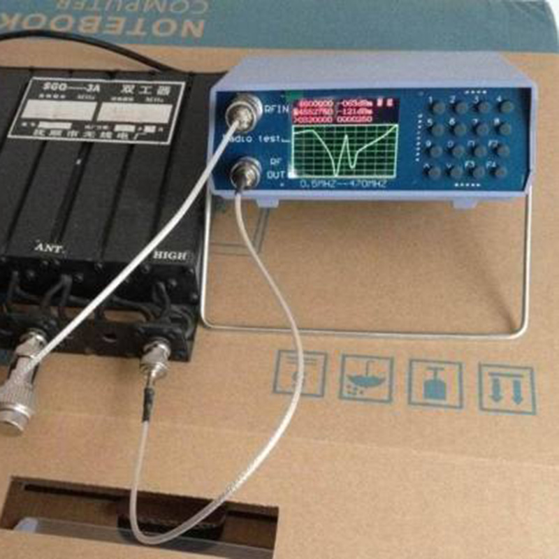 U//V UHF VHF dual band spectrum analyzer with tracking source tuning Duplexe L3H6
