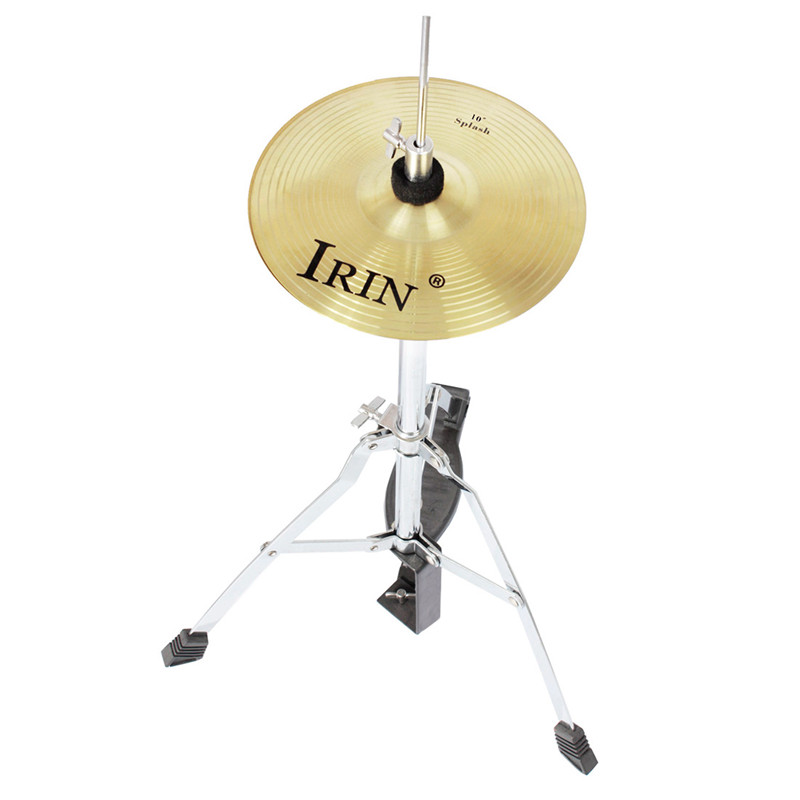 IRIN Copper Alloy Crash Cymbal Drum Set Durable Brass Alloy Cymbal For