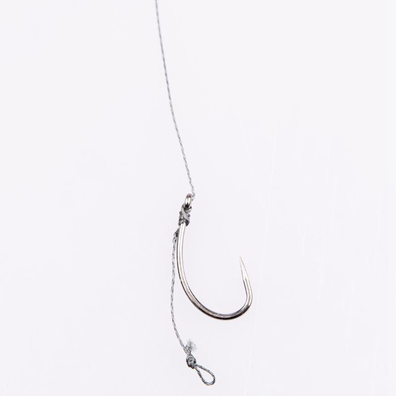 30 X Hair Rigs Barbless Size 6 8 10 Carp fishing Rigs NGT Tackle 12lb Braid Q1M6 eBay