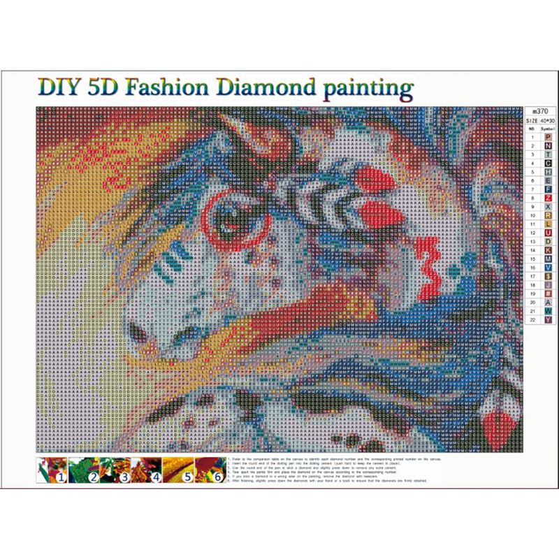 Diamant Diy Peinture De Cheval Diy Point Peint V0e8 Cro Diamant De