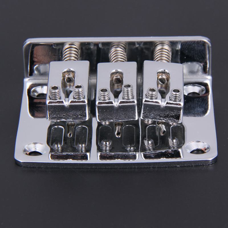 Cigar Box Guitar Parts 3string Hardtail Adjustable Bridge E6D9 eBay