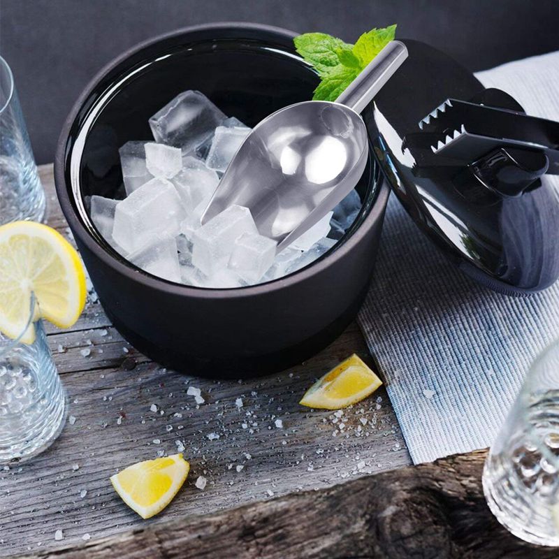 Ice Scoop and Ice Tongs(3 Pack),Stainless Steel Serving Tongs and Food Sco N7M4 eBay