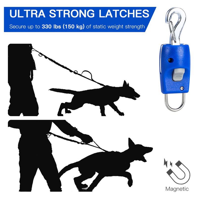Magic Latch Automatic Dog Leash Connector One Press Connection