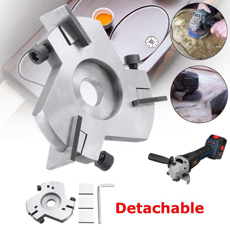 Woodworking Turbo Plane Wood Carving Blade For 100Mm 115Mm Disc 4 1/2