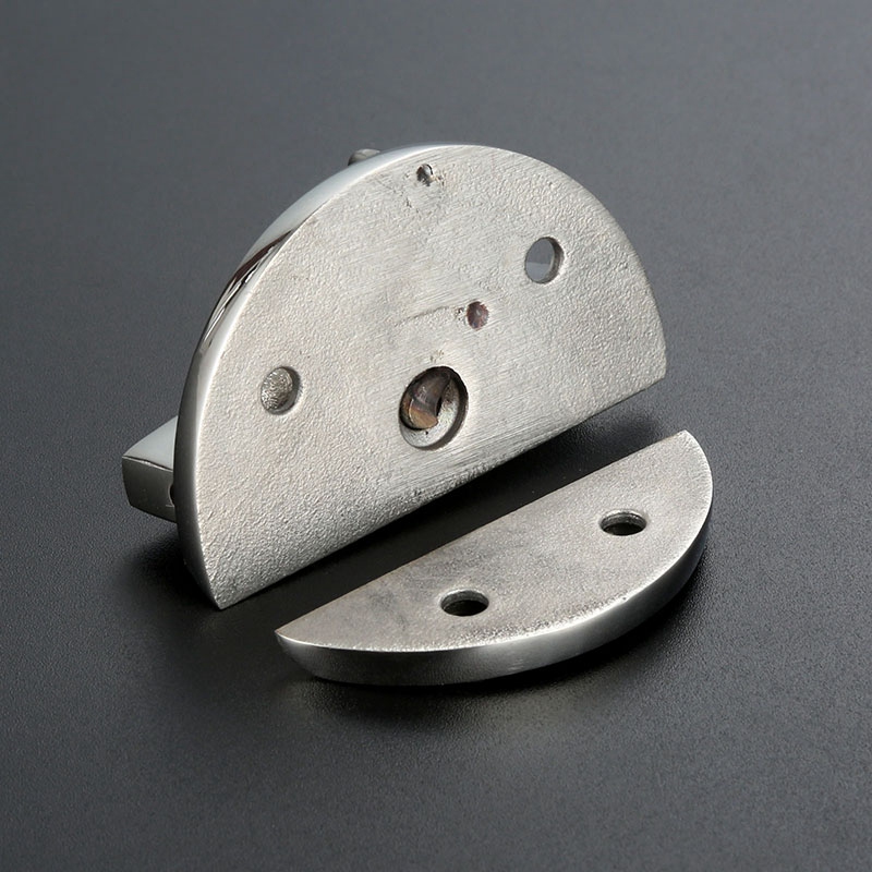 1X(Stainless Steel 58mm Twist Lock Round Marine Boat Door Catch Latch