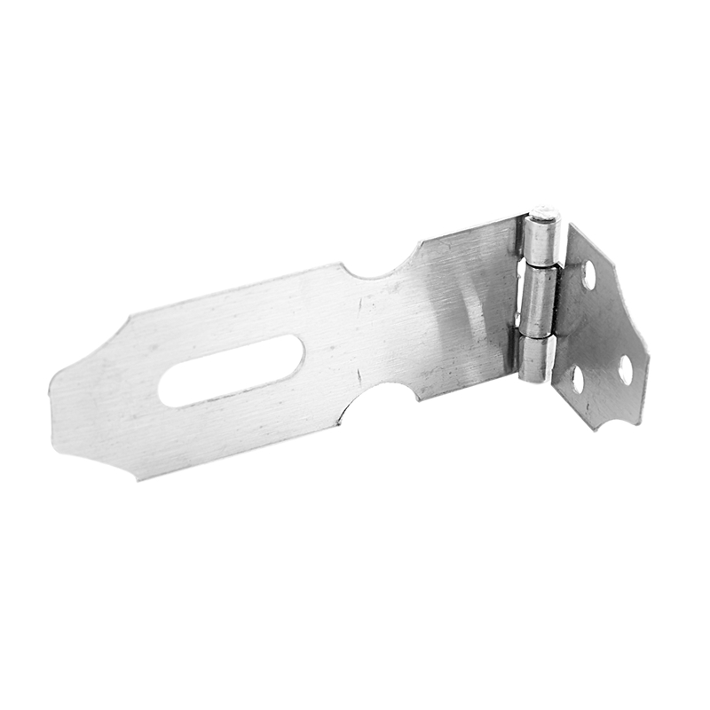 5X(Stainless Steel Replacement Parts Padlock Hasp Staples Silver 3.8mm