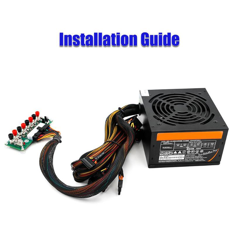 Electric Circuit 24Pins Atx Benchtop Computer Power Supply 24 Pin Atx