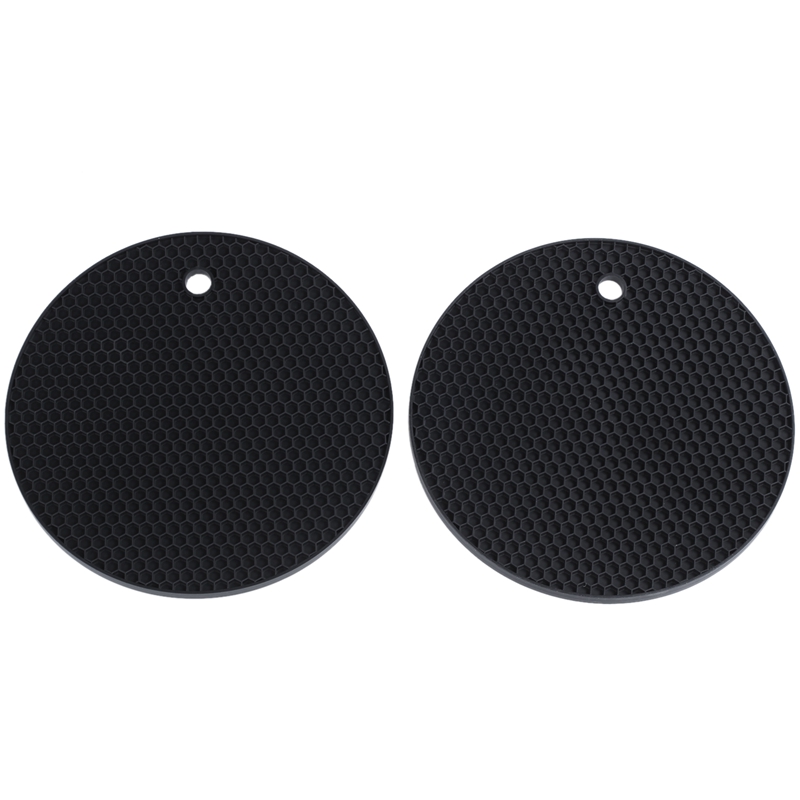 Satz Von 2 Silikon Untersetzer Topflappen Tasse Matte, Rutschfest