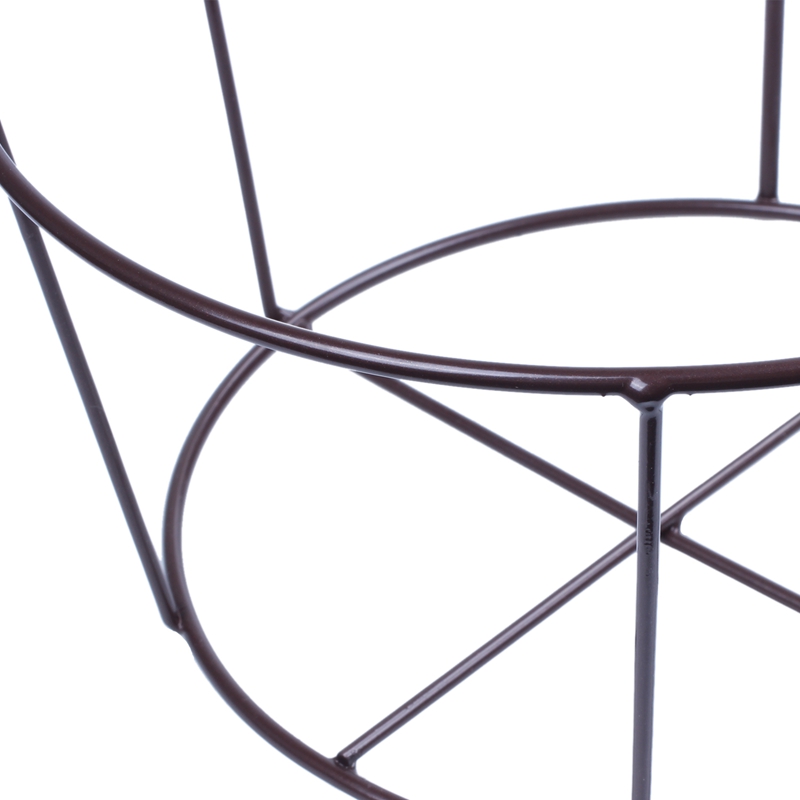 Metalleisen-Blumentopf-Hängender Balkon-Gartenpflanze-Pflanzer