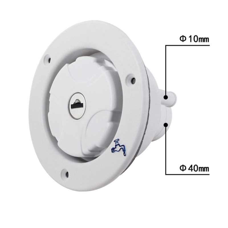 Gravity Fresh Water Hatch Inlet Water Tanks For Caravan Camper Trailer