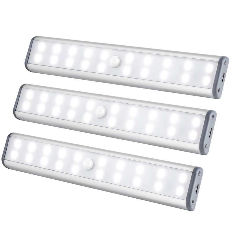 Unter Schrank Beleuchtung, 20 Leds, 3Er Pack, Kabellose