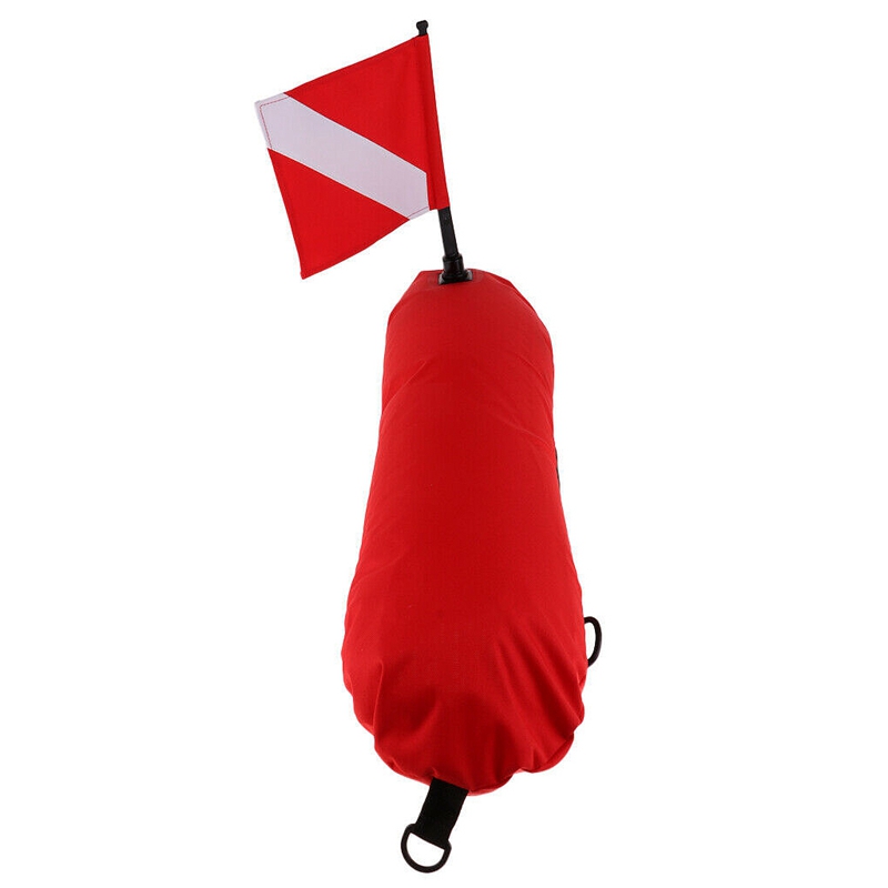 Inflatable Diving Signal Float Buoy Dive Flag Diver Down Banner F1F2