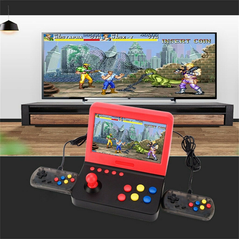 Mini 7 Inch Handheld Arcade Game Retro Machines for Kids with 3000