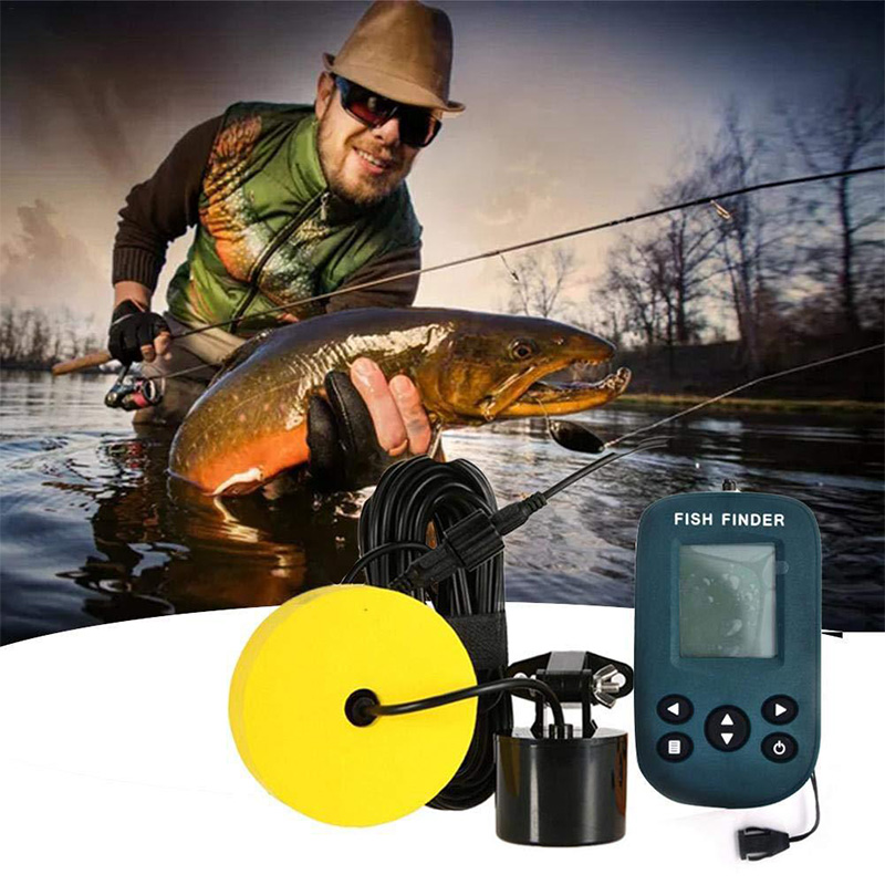Portable Wireless Fish Finder EchoSounder Fishing Depth Sounder Sonar