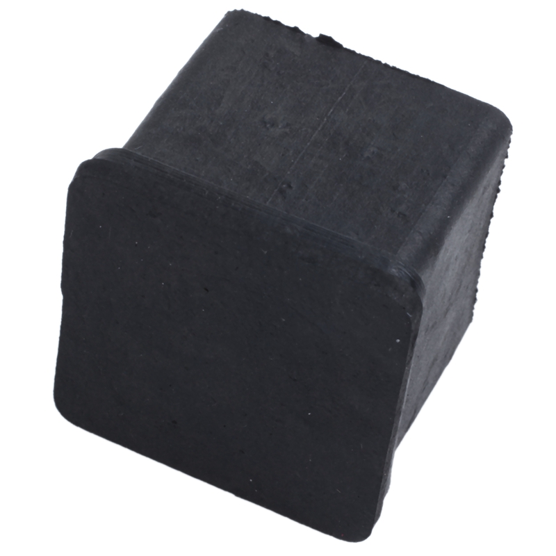 20 mm x 20 mm, Schwarz, quadratisch, Gummifuesse fuer Stuhl oder Tisch