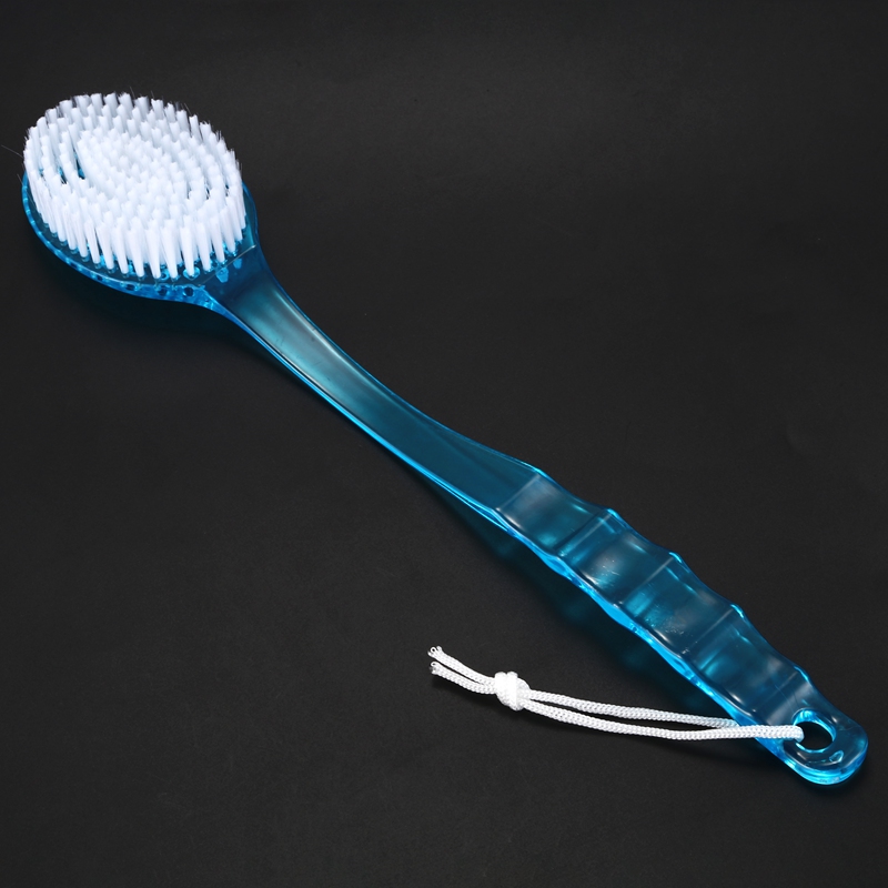 LONG HANDLED BODY Bath Shower Back Brush Scrubber Massager Disability