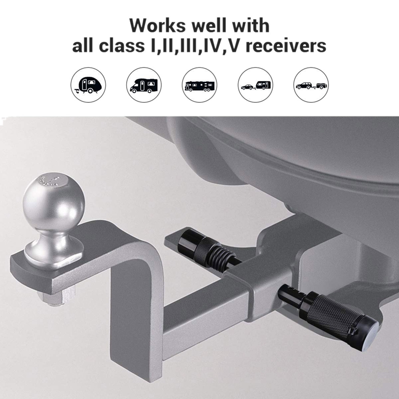 5/8 inch Extra Long Heavy Duty Trailer Hitch Locking Pin Set Receiver