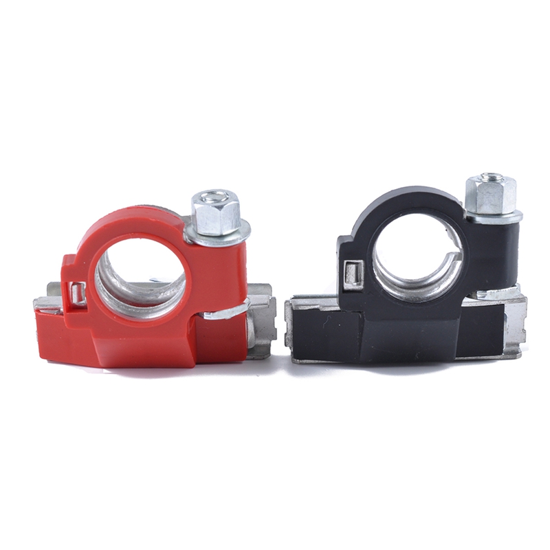 2x Top-Post Battery Cable Terminal Wire Automotive Clamp Terminals Connectors