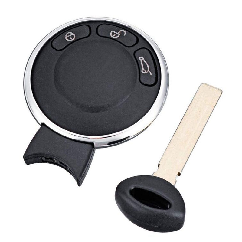 Remote Entry Uncut Car Key Fob Replacement Case Shell Button Pad for