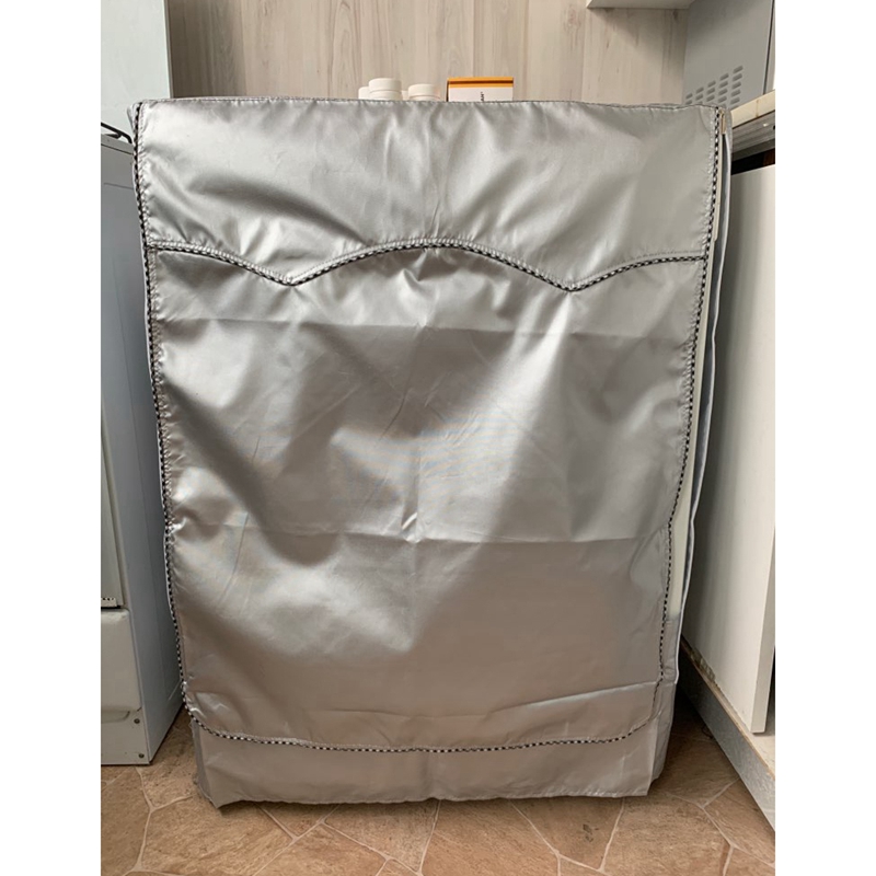 1X(Waschmaschinenabdeckung, Waschmaschinen- / Trocknerabdeckung für