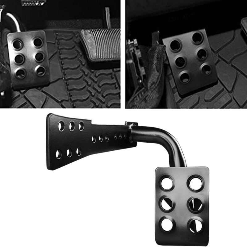 Steel Dead Pedal Left Side Foot Rest for Jeep Wrangler JK Unlimited