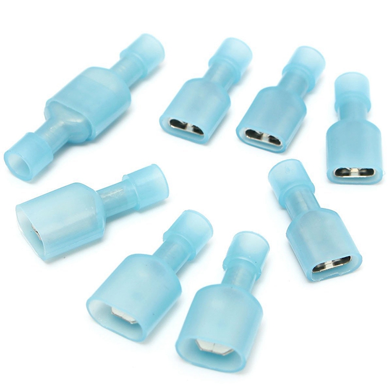 100 Female//Male Car Insulated Wire Quick Disconnect Terminal Connectors 16-14 Ga