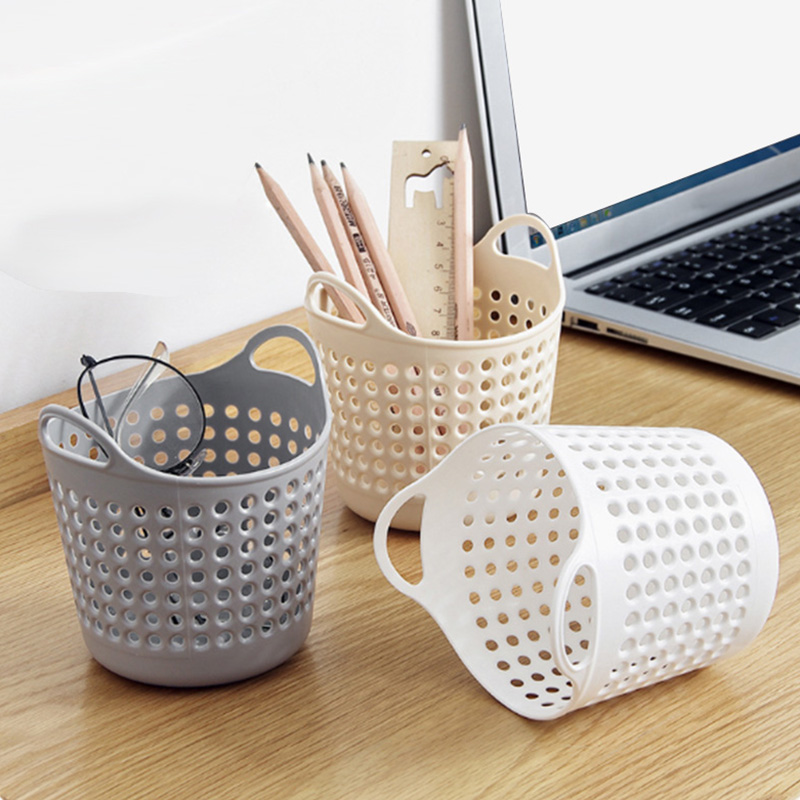 2X(Haushalt AblageköRbe Erhalt Korb Mini Desktop Kleinigkeiten Lagerung